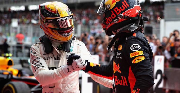Hamilton got team instructions to stay away from Verstappen