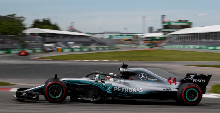 Hamilton suffered cooling issue in Montreal