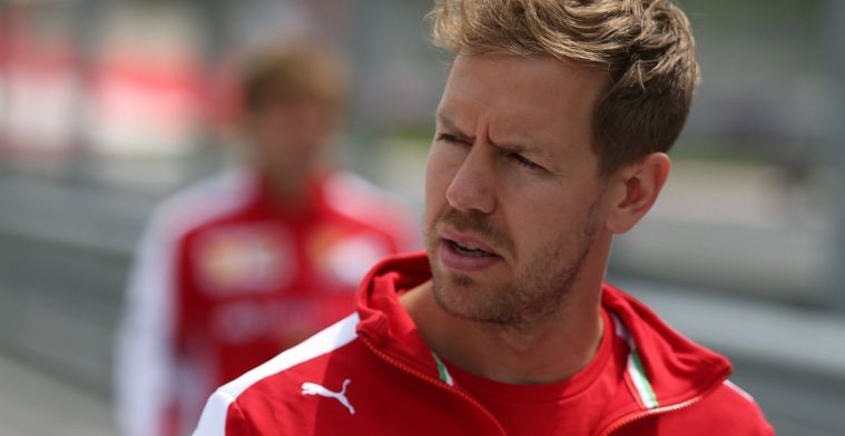 Vettel on his crash: Had nowhere to go