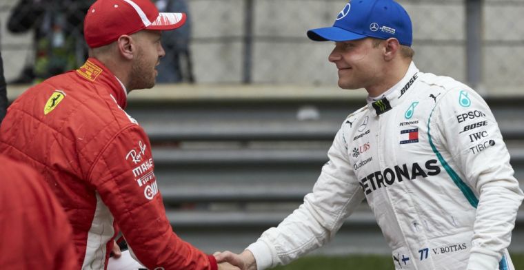 Vettel: I had to surprise Bottas to overtake