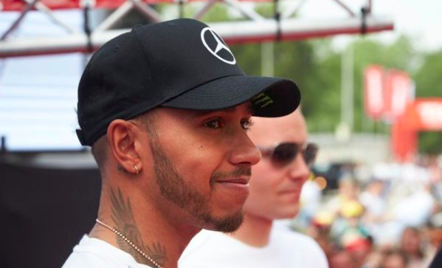 Lewis Hamilton launches new Mercedes GT 4-Door Coupé 