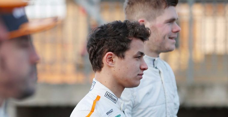 Norris teases fans with McLaren F1 hint