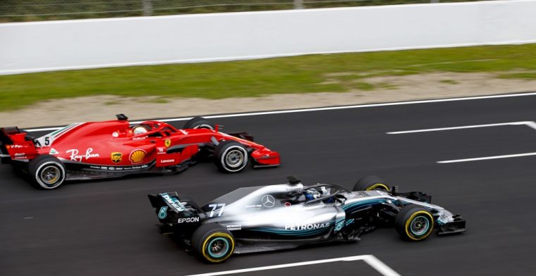 Mercedes have a dig at Ferrari on social media