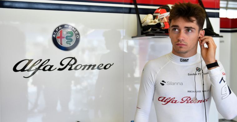 Leclerc on Ferrari duty for testing in France