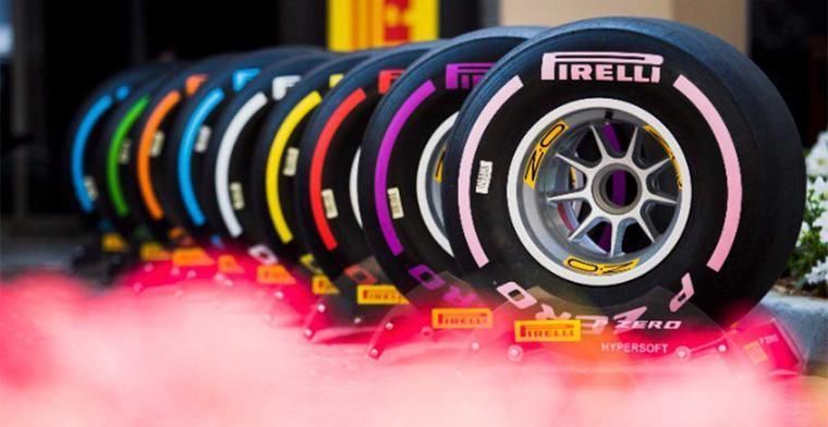 Pirelli unveil 2019 tyre colours
