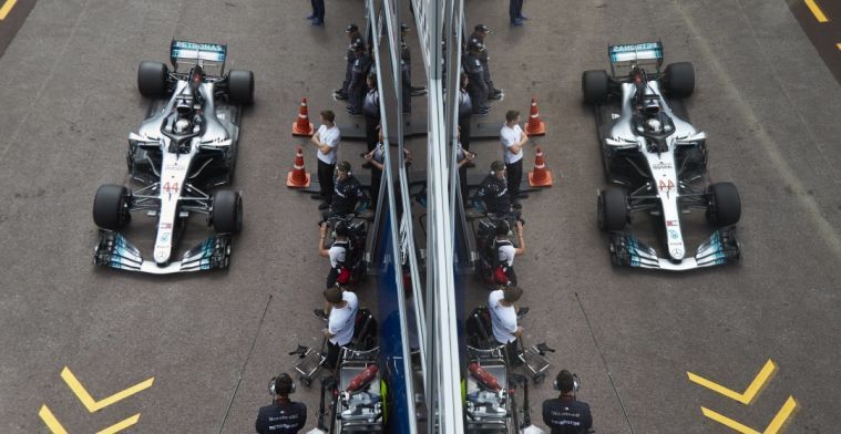 Mercedes fix technical problem on both cars for USA Grand Prix