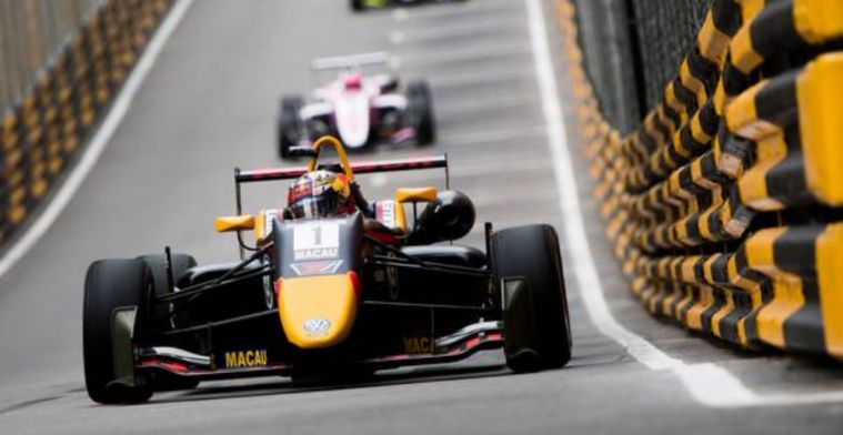 Ticktum wins F3 race in Macau 
