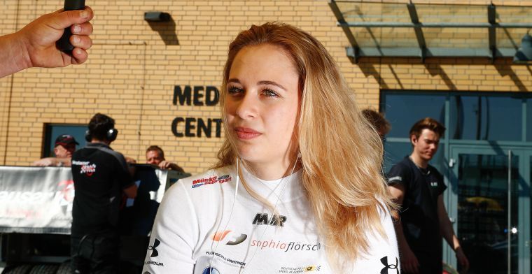 Sophia Floersch returns home after horror-crash in F3