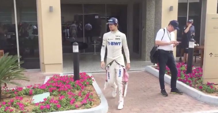 WATCH: Stroll's first appearance in Force India gear!