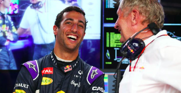 Ricciardo says he will miss Helmut Marko the least when he moves to Renault
