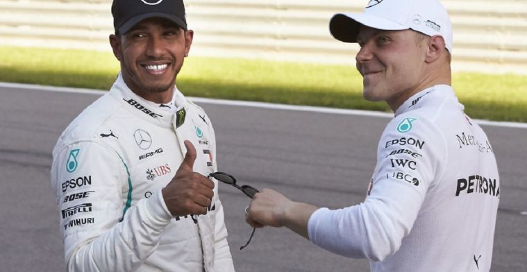 Bottas and Hamilton equally involved in 2019 development