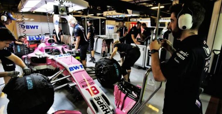 Force India were unable to make upgrades
