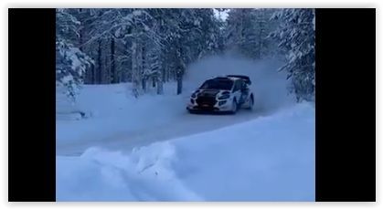 Bottas completes rally test ahead of Lapland Rally