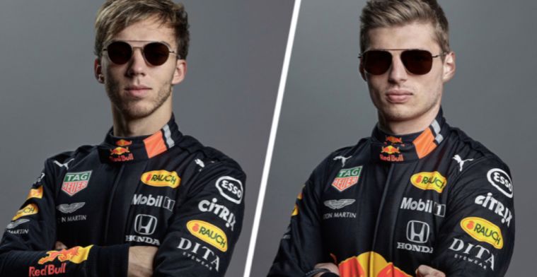 Top gun! Red Bull boys promote new sunglasses range