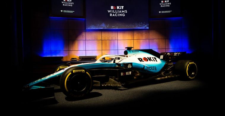 Williams reveal livery and new sponsor for 2019  