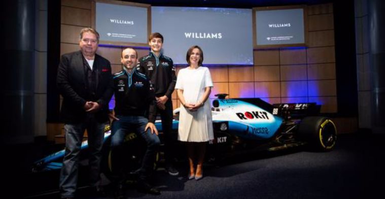 The Twitter world show their disappointment with new Williams livery