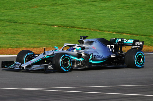 Watch: Mercedes W10 performs first laps on track at Silverstone