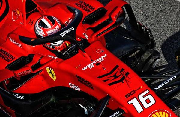 Leclerc keeps Ferrari top of the pile on second day of testing