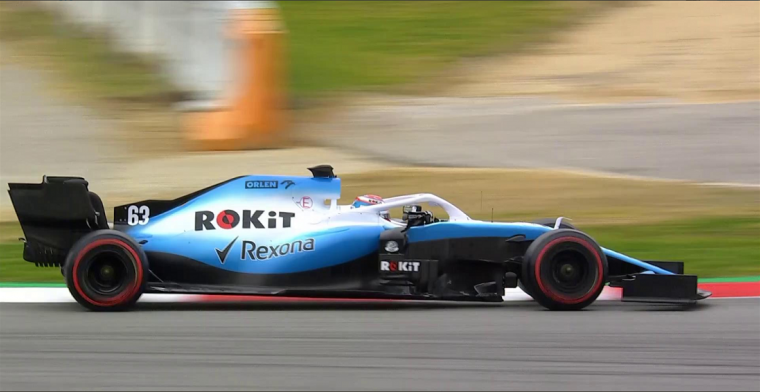 Williams finally start testing in Barcelona!