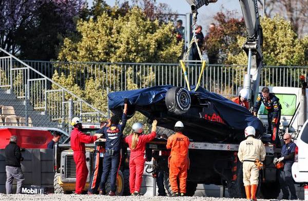 Red Bull forced to switch to older parts following Gasly crash