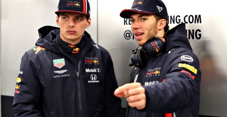 Gasly: Good for the team Max and I have a good relationship