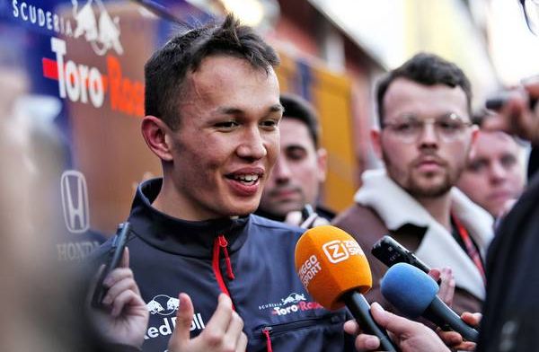  Albon had 'no nasty surprises' with his Toro Rosso during testing 