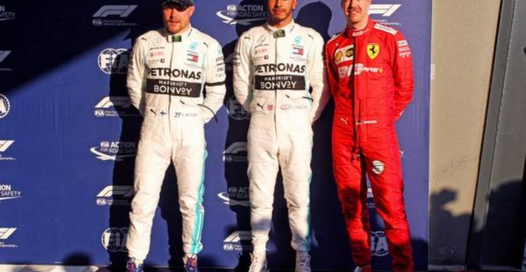 Hamilton on pole with Vettel third - Confirmed Australian Grand Prix starting grid