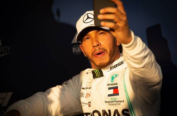 Watch: The moment Lewis Hamilton took pole in Australia