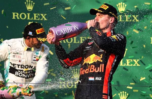 Verstappen hails Honda's first ever podium finish