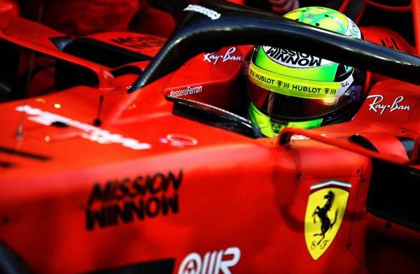 Mick Schumacher admits he feels at home with Ferrari 