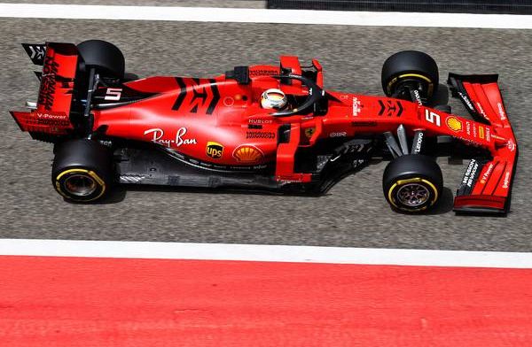 Sebastian Vettel tops day two of Bahrain test at lunch break