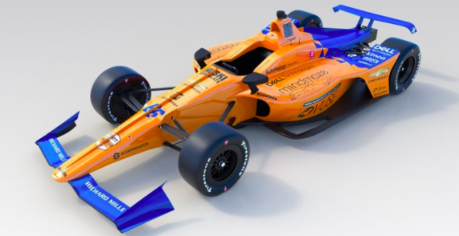 Watch: McLaren launch Fernando Alonso's Indy500 challenger