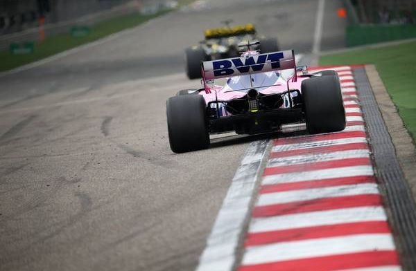 Perez on perfect eighth-place finish in China