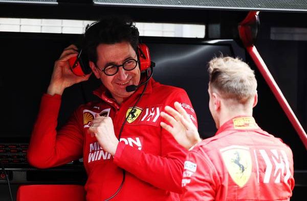 Ferrari don't think there is much on the straights between them and Mercedes