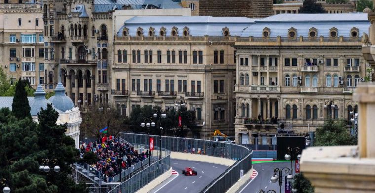 OVERVIEW: The schedule for the 2019 Azerbaijan Grand Prix