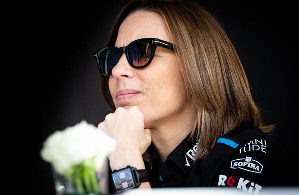 Claire Williams reacts to the George Russell incident 