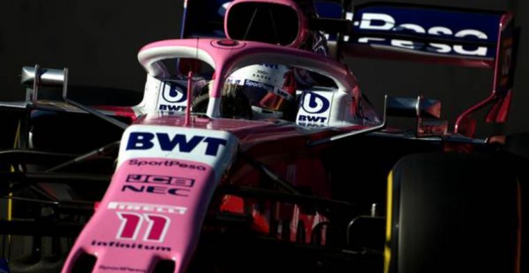 Perez says Racing Point are behind schedule