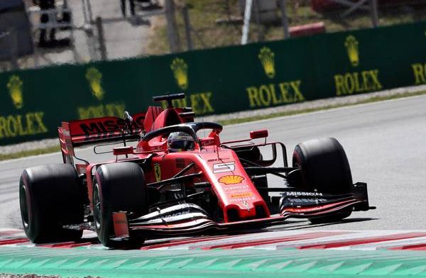 Sebastian Vettel says Ferrari are losing time in the corners 