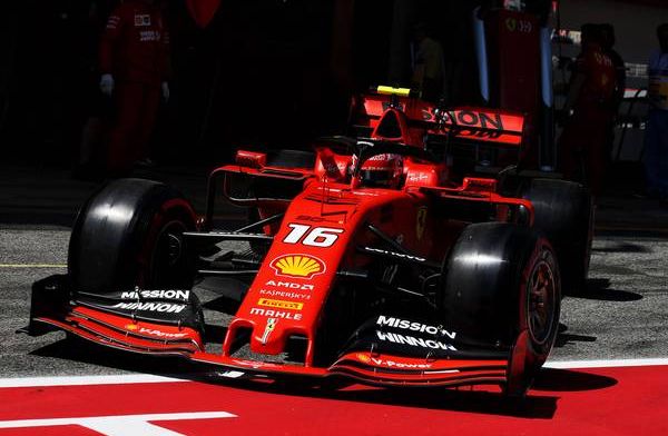 Leclerc left confused after damaging floor in qualifying