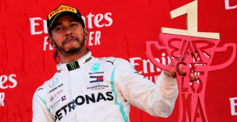 Hamilton had to make some changes to driving style in Spain