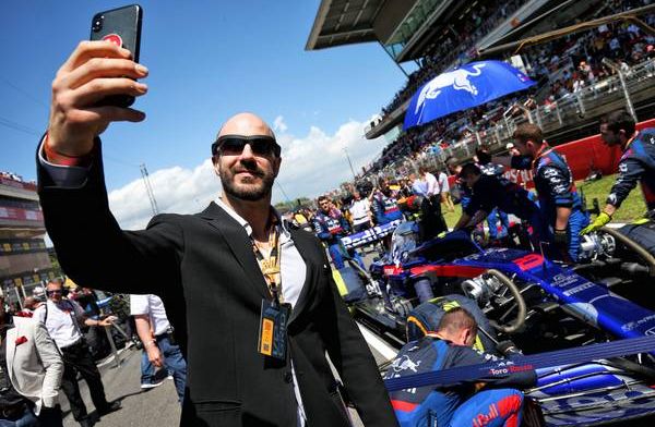 Watch: WWE Superstar Cesaro tries to fit in a Toro Rosso!