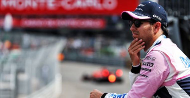 Perez admits rain is the only way he can grab points in Monaco