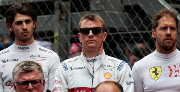 Raikkonen not satisfied with ninth in the Constructors' Championship
