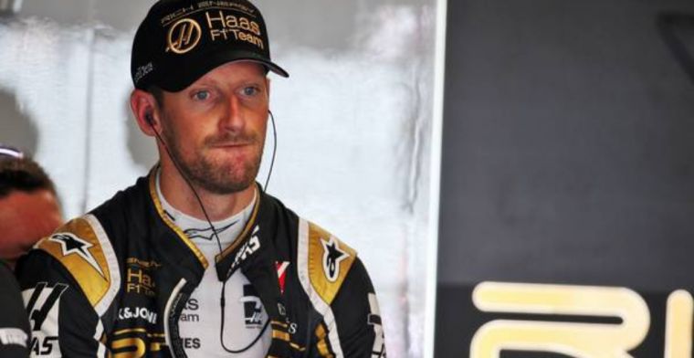 Unlucky Grosjean disappointed after Magnussen crash costs him