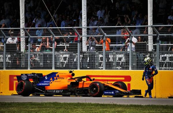 McLaren to investigate Norris' freak suspension failure