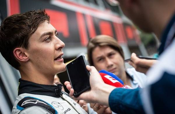 Russell disagrees with rookie driver FP1 rule in 2021