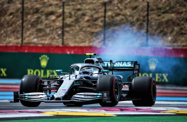 Mercedes one-two yet again in extremely tricky FP2 conditions in France!