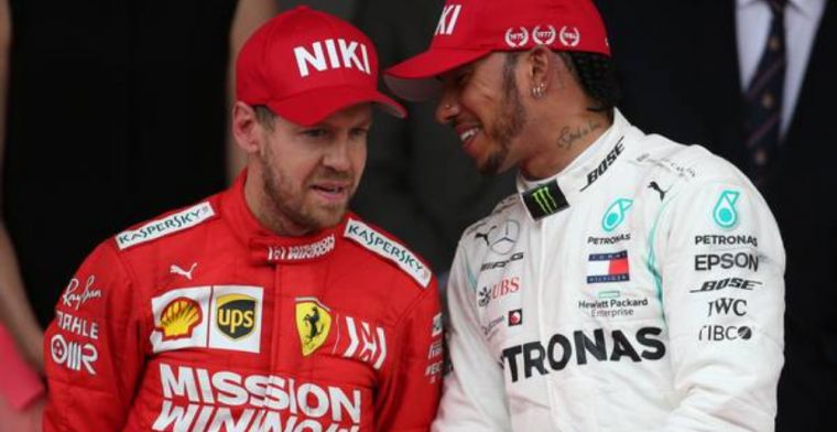 Vettel admits Hamilton's pace is on another level