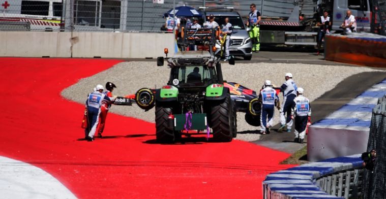 Marko lets Verstappen off the hook after FP2 crash
