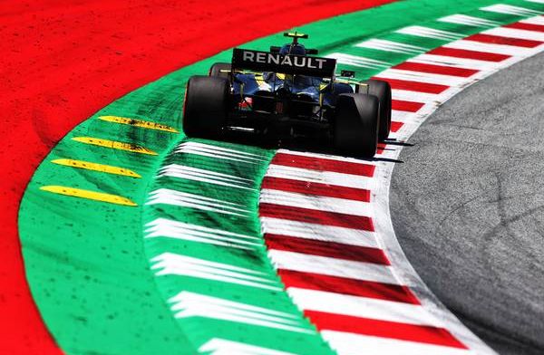 Watch: Nico Hulkenberg rips off his front wing in Austria GP FP1
